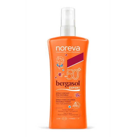 Noreva Bergasol Expert Children Spray Invisible Finish SPF 50+ - 125 ml - Medaid