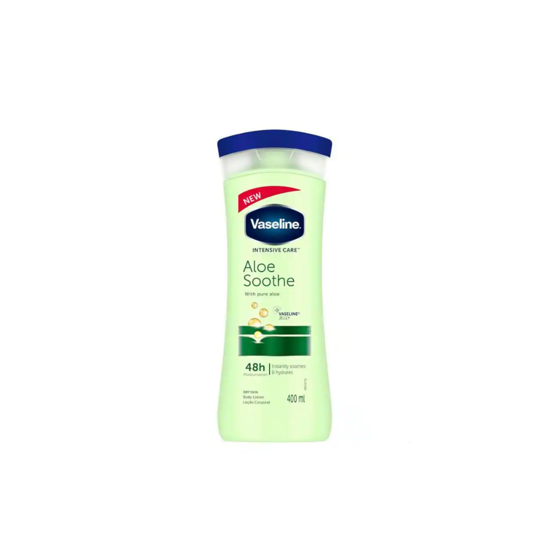 Vaseline Intensive Care Aloe Soothe Body Lotion 400ml - Medaid