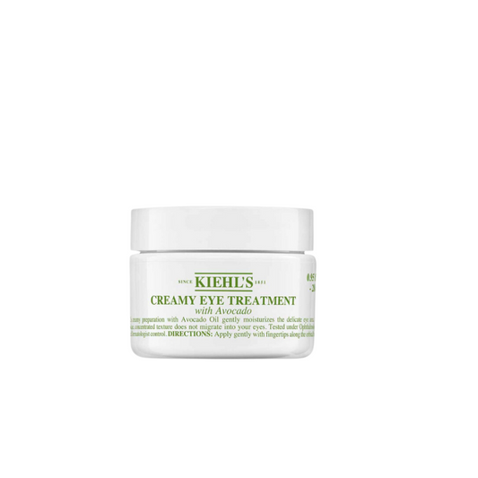 Kiehl's Avocado Eye Treatment, Nourishing and Hydrating Eye Cream, Avocado Oil and Caffeine to Energize and Invigorate Skin, Tired Eyes, 99% Naturally Derived Formula - 0.5 fl oz - Medaid