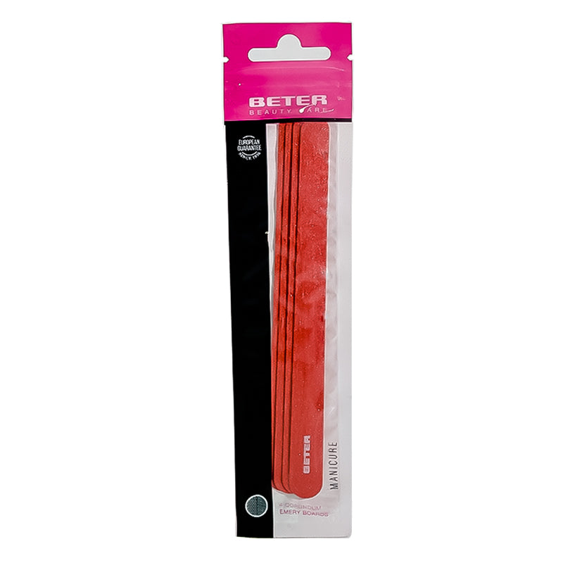 Beter 4 Emery Boards, Corundum 16Cm 34014 - Medaid