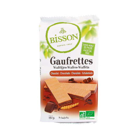 Organic Gaufrettes Chocolate