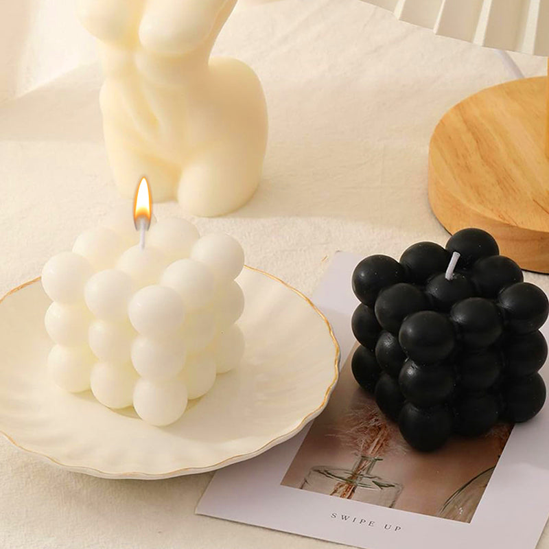 Scented Bubble Candle, Decorative Candle for Home Aroma, Freshener for Bathroom, Hotel, Home Space - Medaid