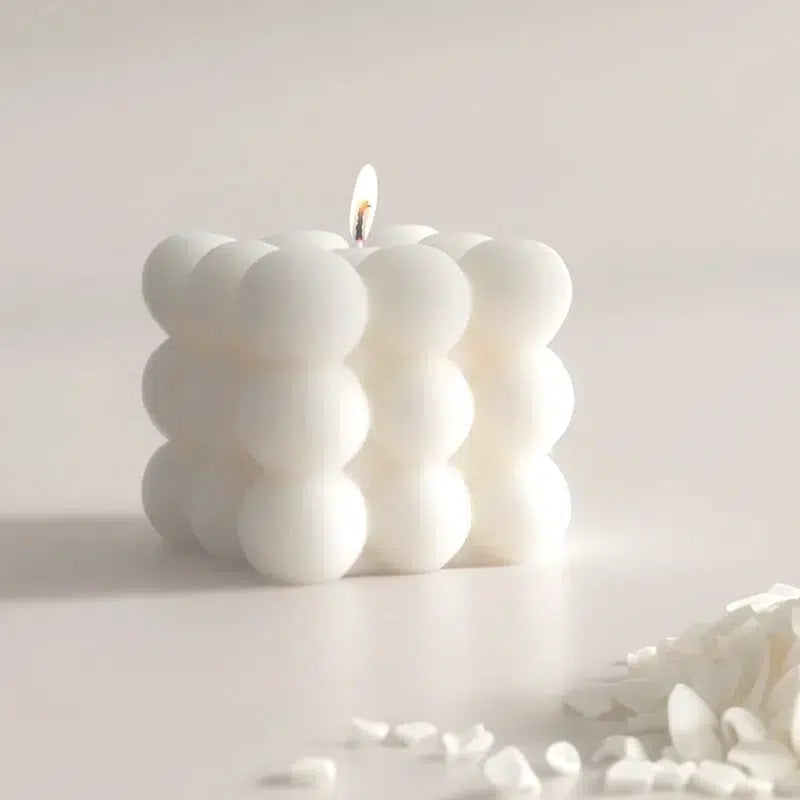 Scented Bubble Candle, Decorative Candle for Home Aroma, Freshener for Bathroom, Hotel, Home Space - Medaid