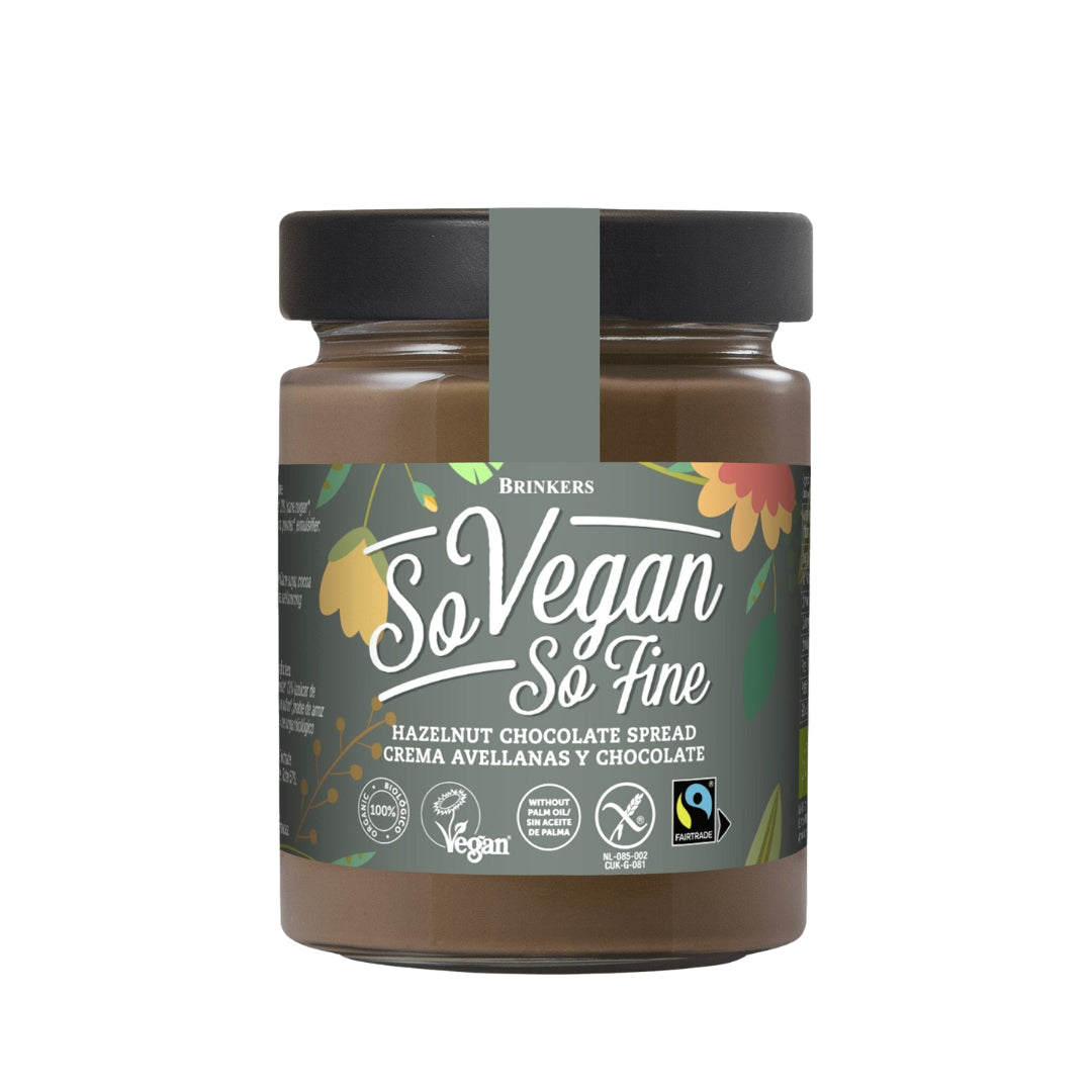 So Vegan So Fine Organic Hazelnut Chocolate Spread - Medaid