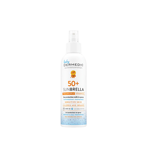 Dermedic Sunbrella Baby Sun Protection Milk Spray For Children Spf50 150ml - Medaid