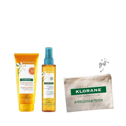 Klorane Sublime After Sun Bundle + Free Pouch - Medaid