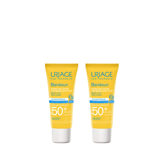 Uriage Bariesun Anti-Brown Spot Fluid SPF50+ 40ml Duo At 25% Off - Medaid