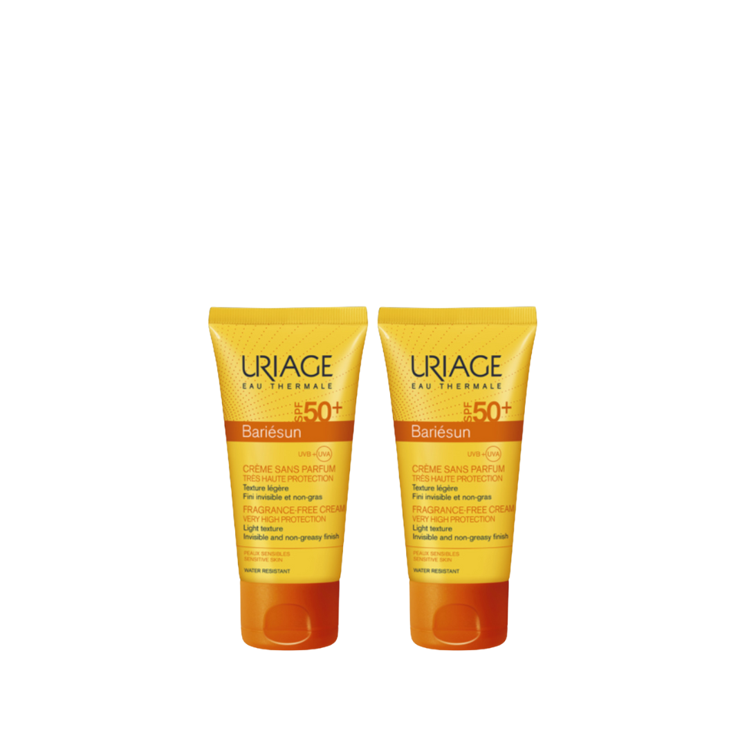 Uriage Bariesun Fragrance Free Spf50+ 50ml Duo At 15% Off - Medaid