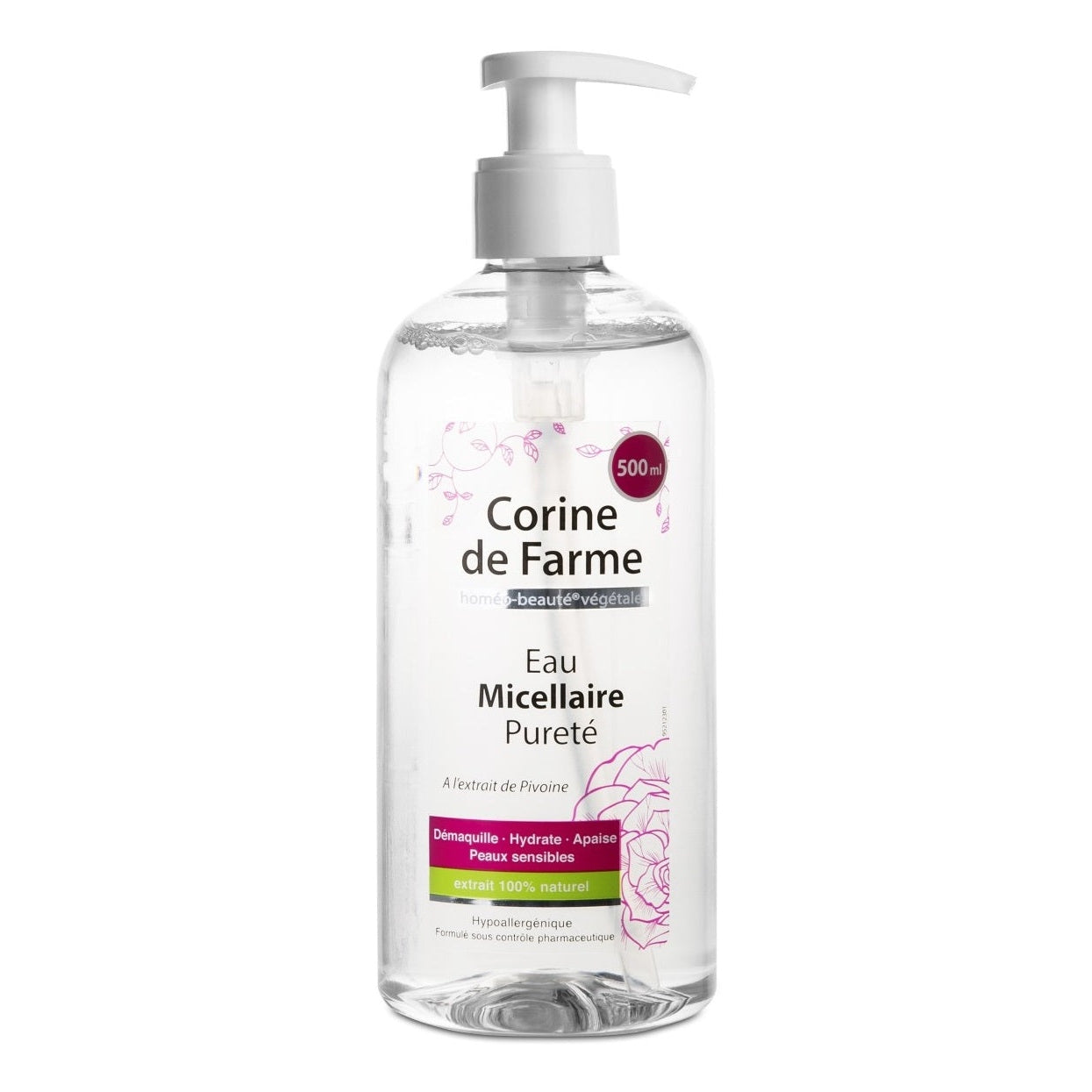 Purity Micellar Water 500Ml - Medaid