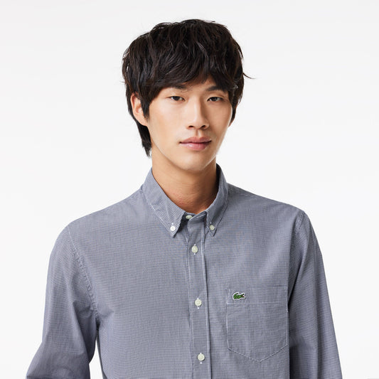 Regular Fit Gingham Poplin Shirt - CH5621 - Medaid International