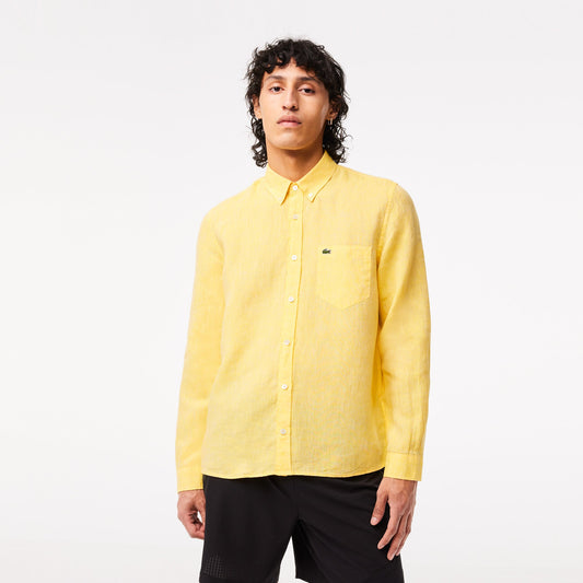 Men’s Lacoste Linen Shirt - CH5692 - Medaid International