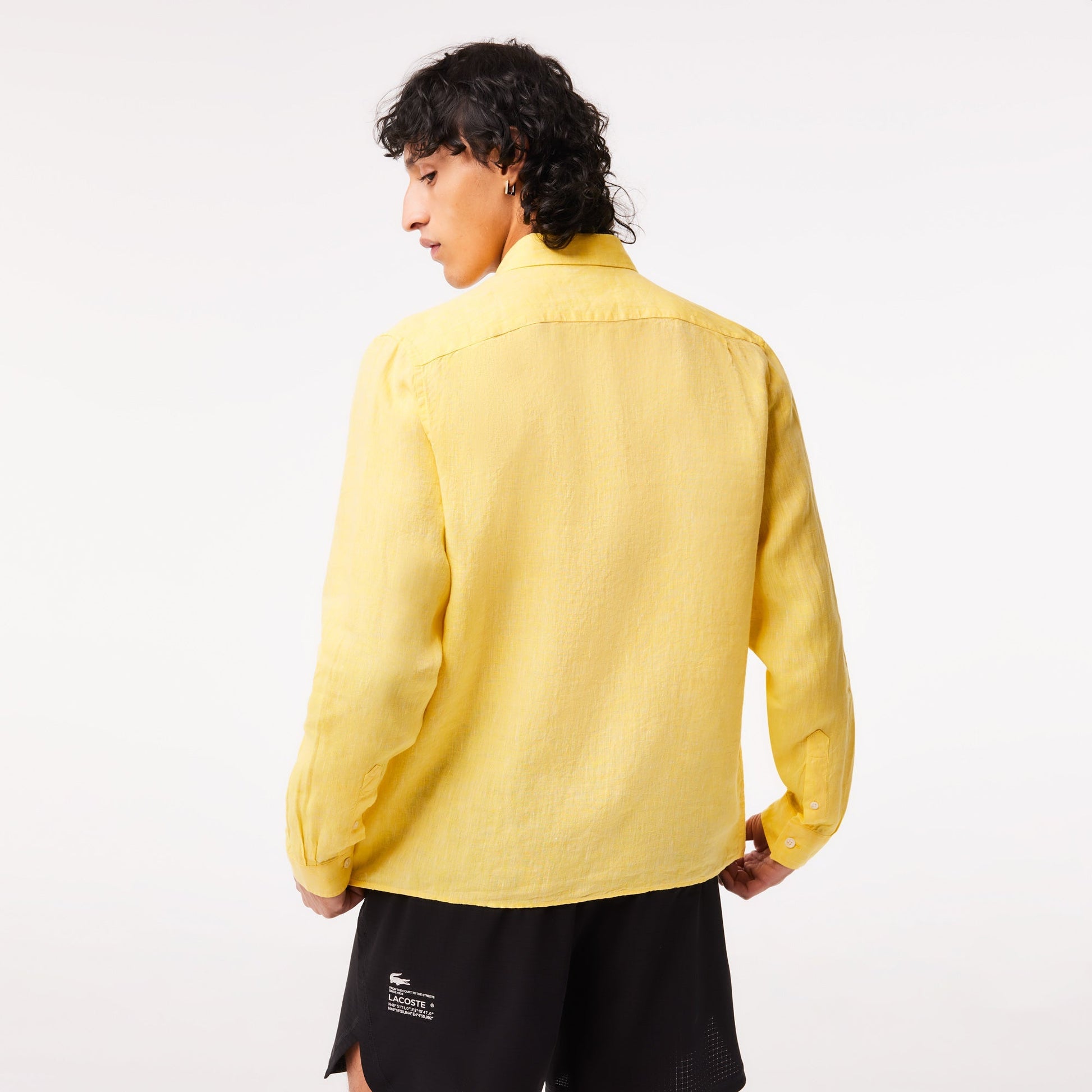 Men’s Lacoste Linen Shirt - CH5692 - Medaid International