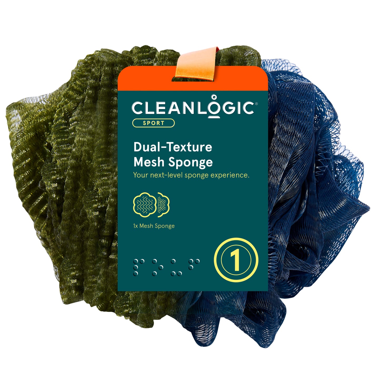 Sport Dual-Texture Mesh Sponge - Medaid