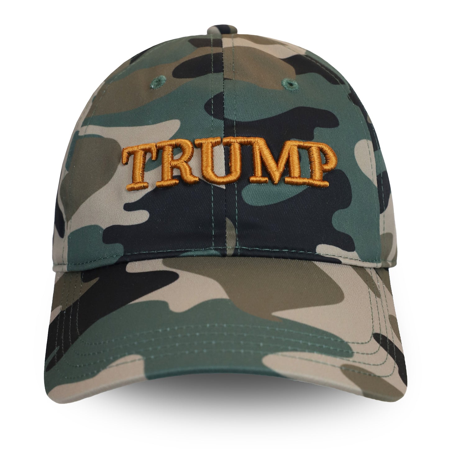 Raised Camo Trump Hat - Orange - Medaid