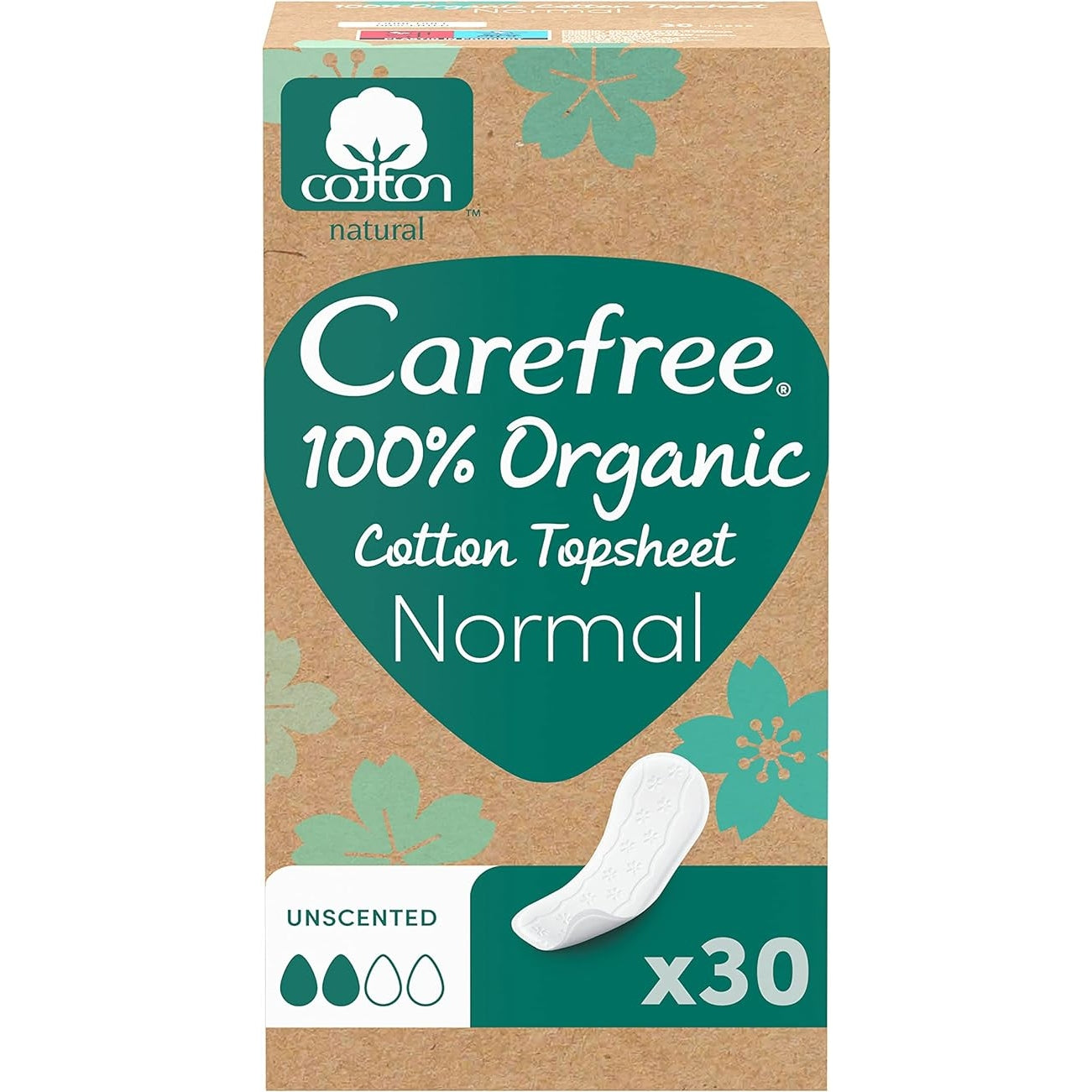 Carefree Organic Normal Cotton 30's - Medaid