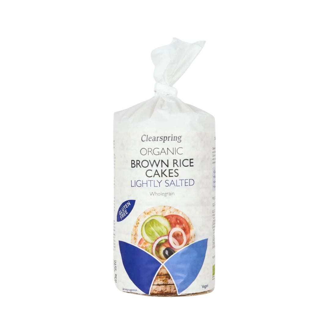 Organic Brown Rice Cakes Lightly Salted - Medaid