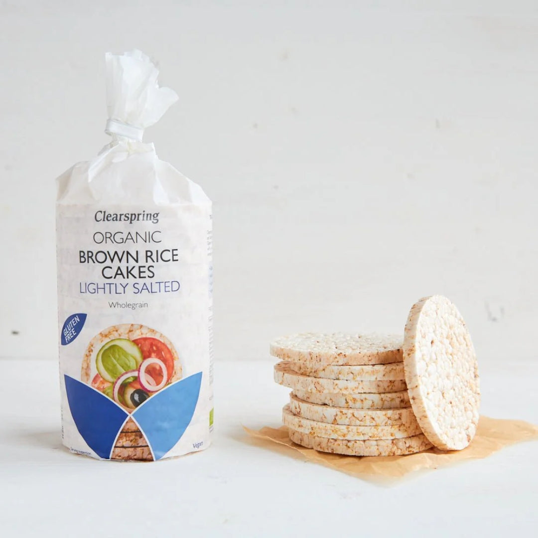 Organic Brown Rice Cakes Lightly Salted - Medaid