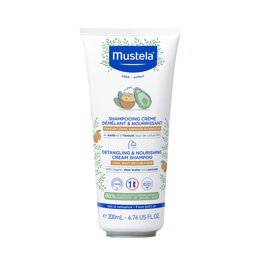 Mustela - Detangling & Nourishing Cream Shampoo 200ml - Medaid