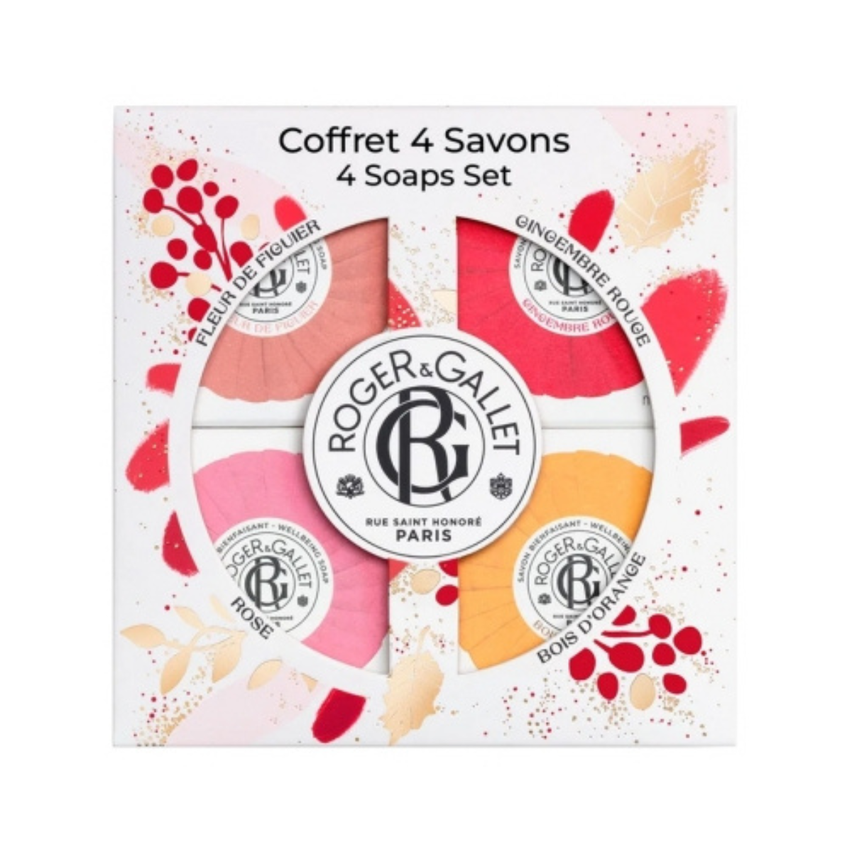 Roger & Gallet - Wellbeing Soap Set 4x50g - Medaid