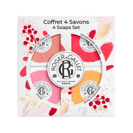 Roger & Gallet - Wellbeing Soap Set 4x50g - Medaid