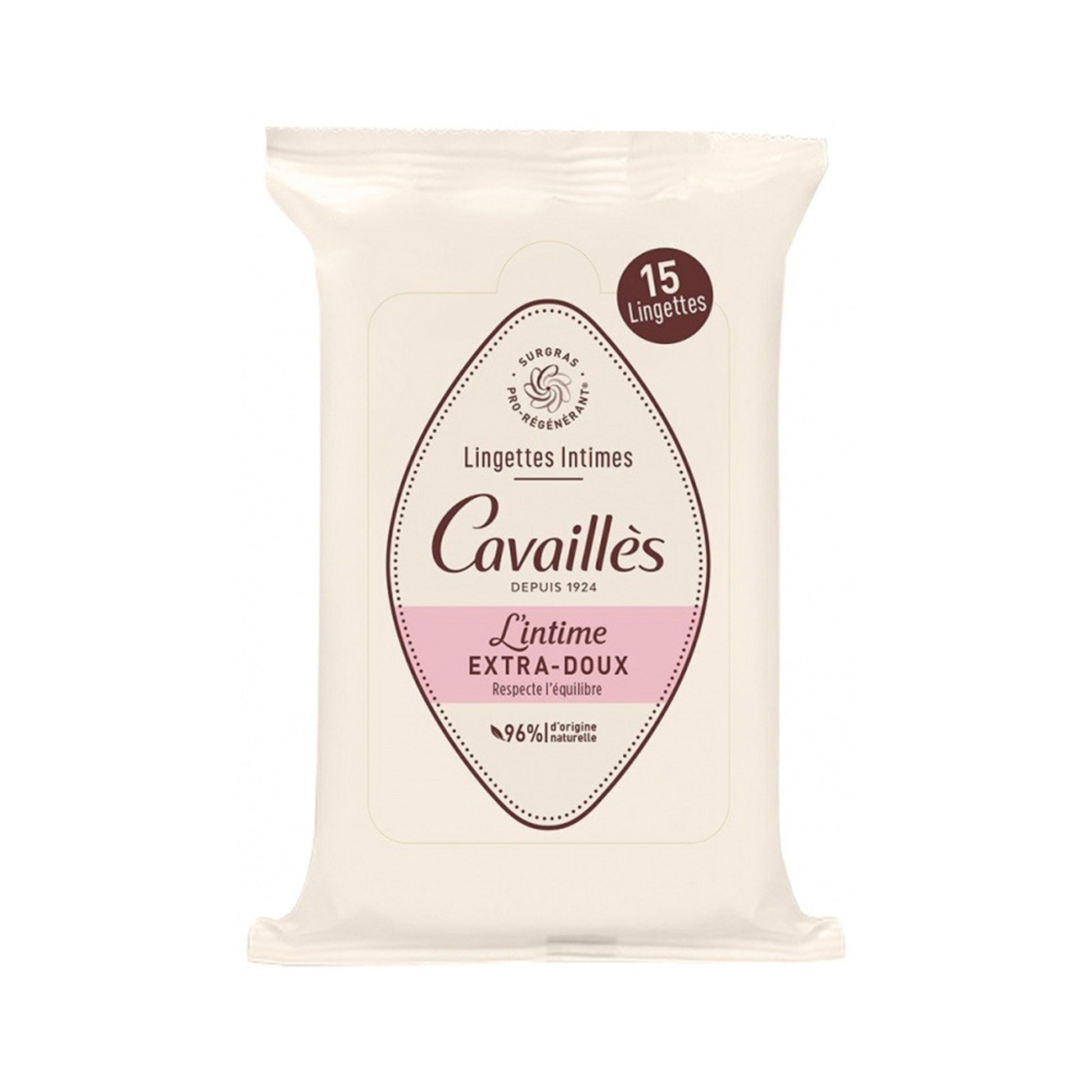 Rogé Cavaillès - Extra Soft Intimate Cleansing Wipes 15 - Medaid