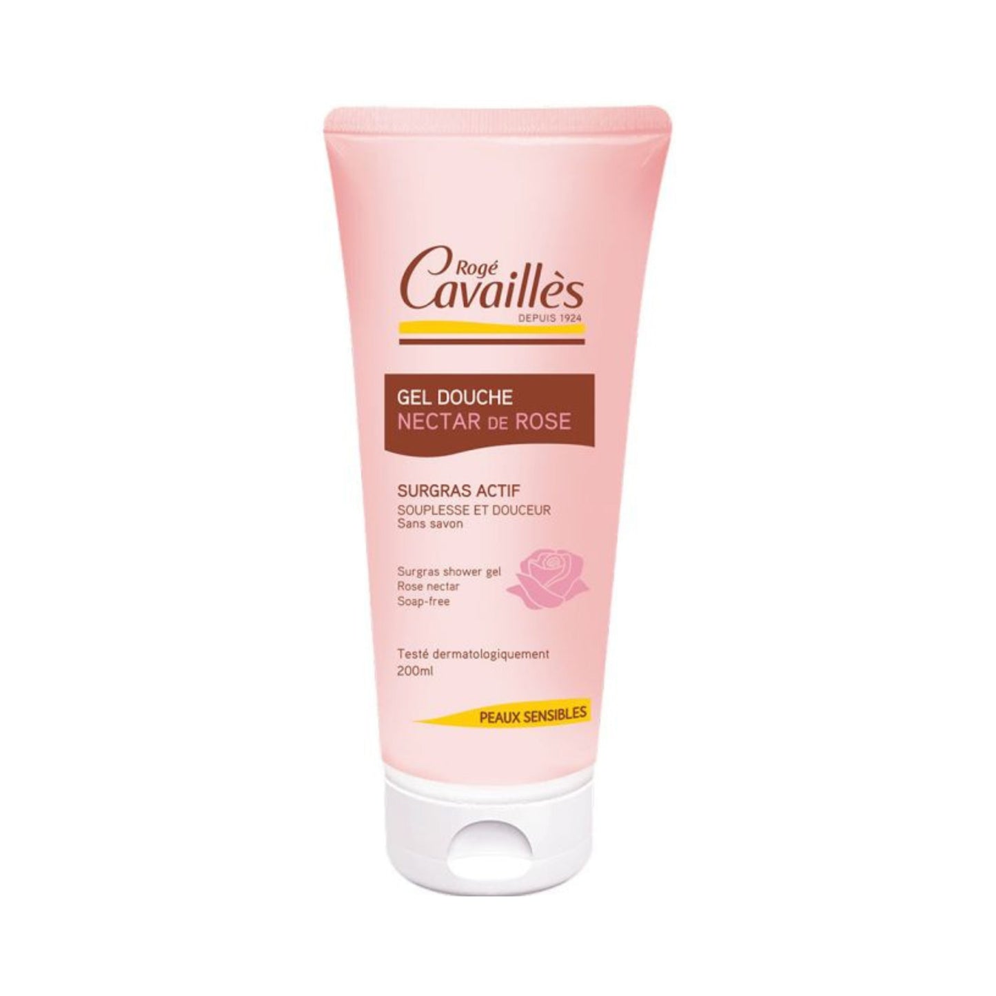Rogé Cavaillès - Rose Nectar Surgras Shower Gel 200ml - Medaid