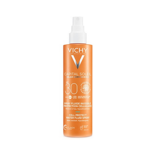 Vichy - Capital Soleil Water Fluid Spray SPF30 200ml - Medaid