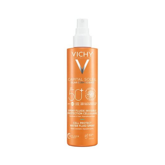 Vichy - Capital Soleil Water Fluid Spray SPF50 200ml - Medaid
