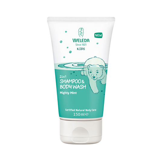 Weleda - 2in1 Shampoo & Body Wash Mighty Mint 150ml - Medaid
