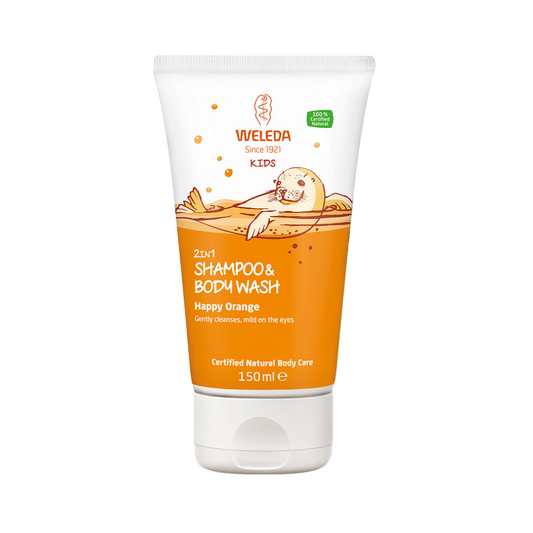 Weleda - 2in1 Shampoo & Body Wash Happy Orange 150ml - Medaid