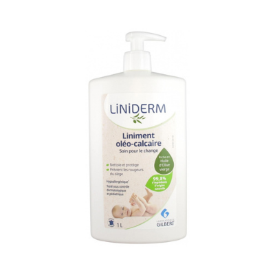Laboratoires Gilbert - Liniderm Liniment Oleo-Limestone 1L Pump - Medaid