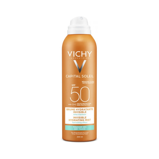 Vichy - Capital Soleil Invisible Hydrating Mist SPF50 200ml - Medaid