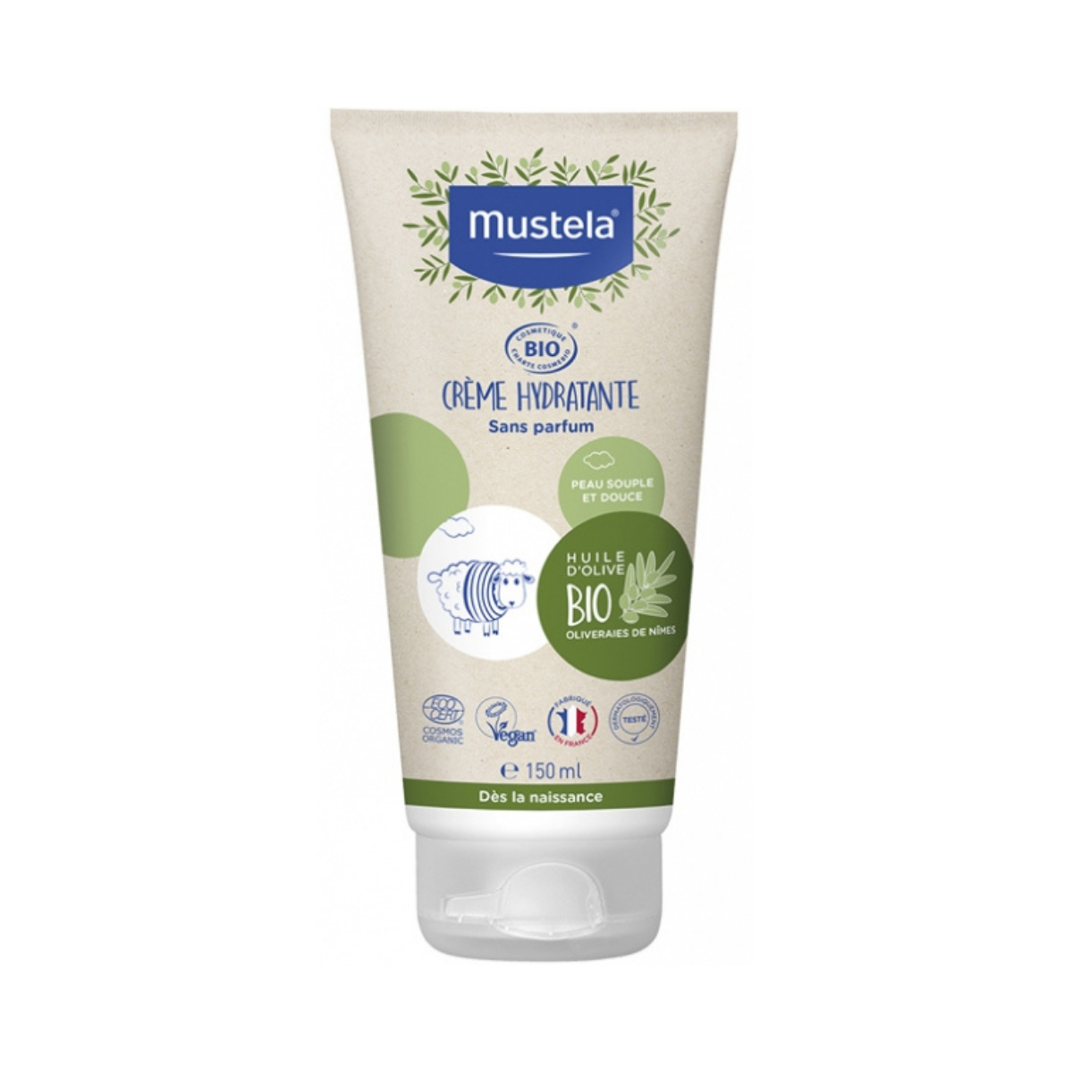 Mustela - Organic Moisturising Cream 150ml - Medaid