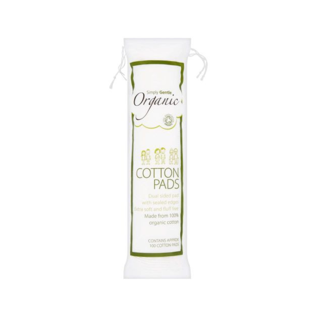 Simply Gentle - Organic Cotton Pads 100s - Medaid
