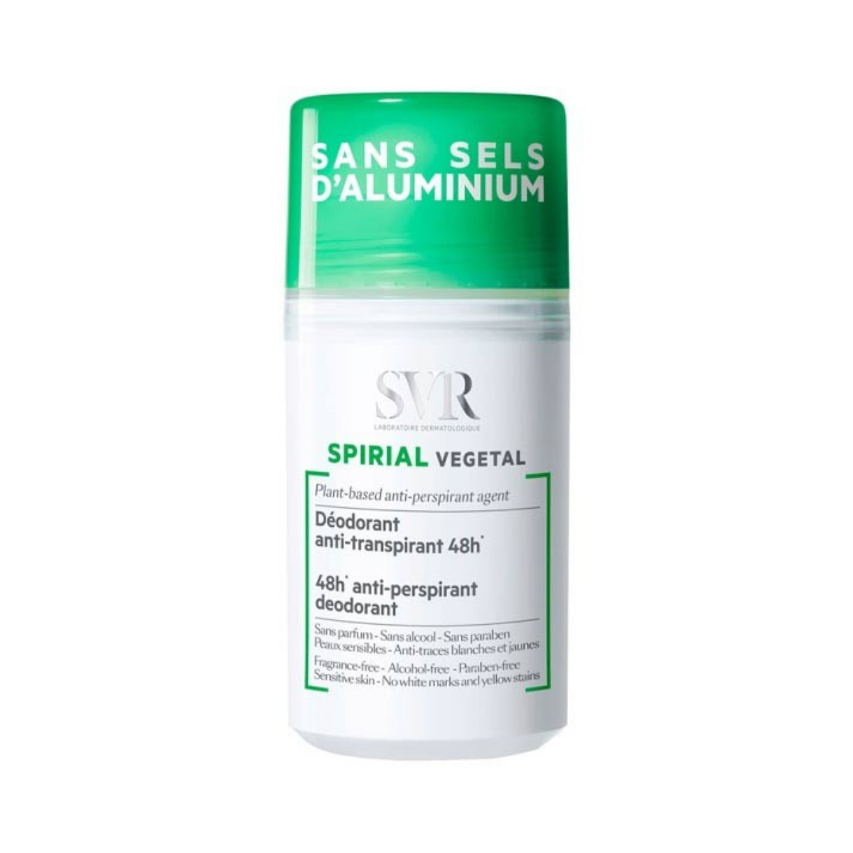 SVR - Spirial 48H Aluminium Free Anti Perspirant Roll On 50ml - Medaid