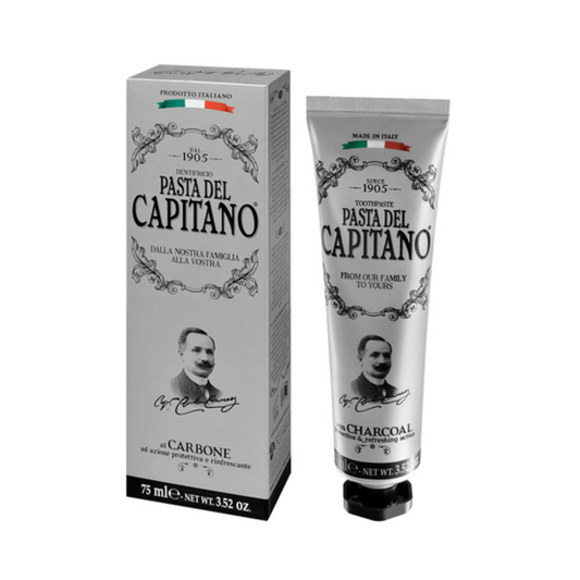 Pasta Del Capitano - Charcoal Toothpaste 75ml - Medaid