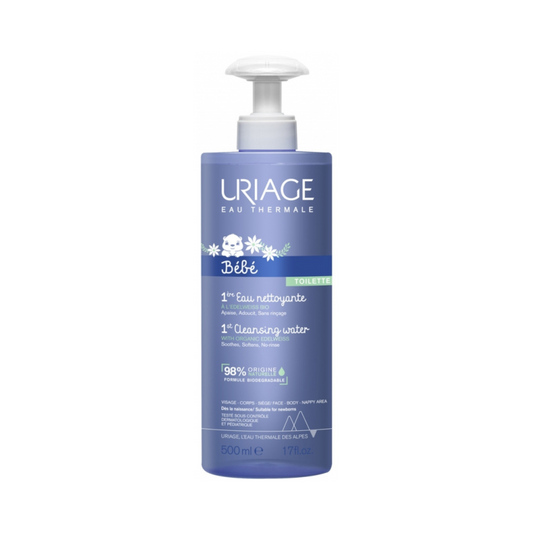 Uriage - Baby 1st Cleansing Water 500ml - Medaid