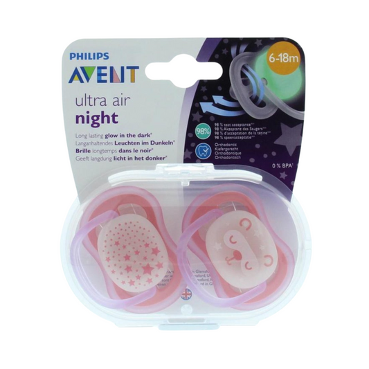 Avent - Ultra Air Night Soother 6-18m - Medaid