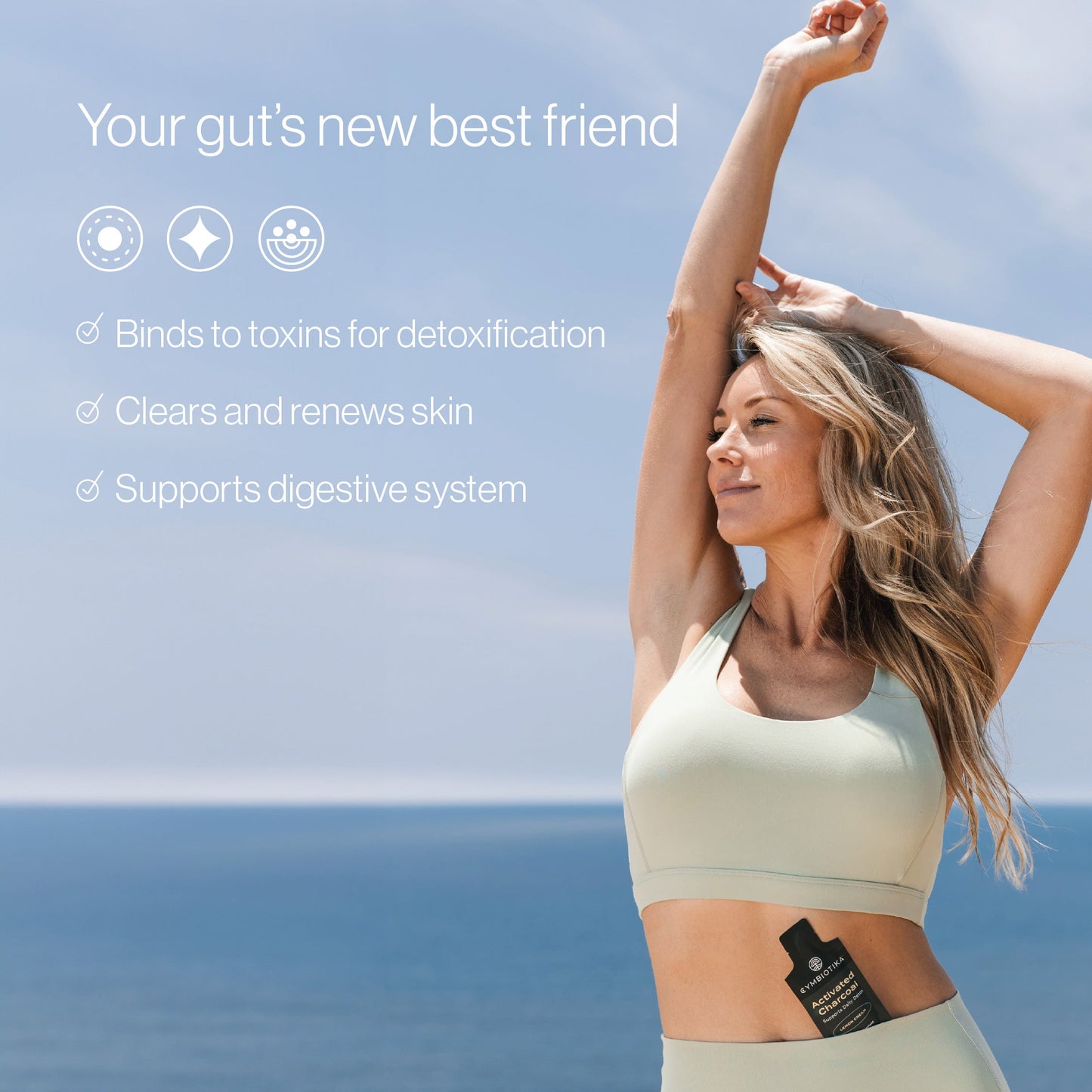 Activated Coconut Charcoal Supplement | CYMBIOTIKA - Medaid