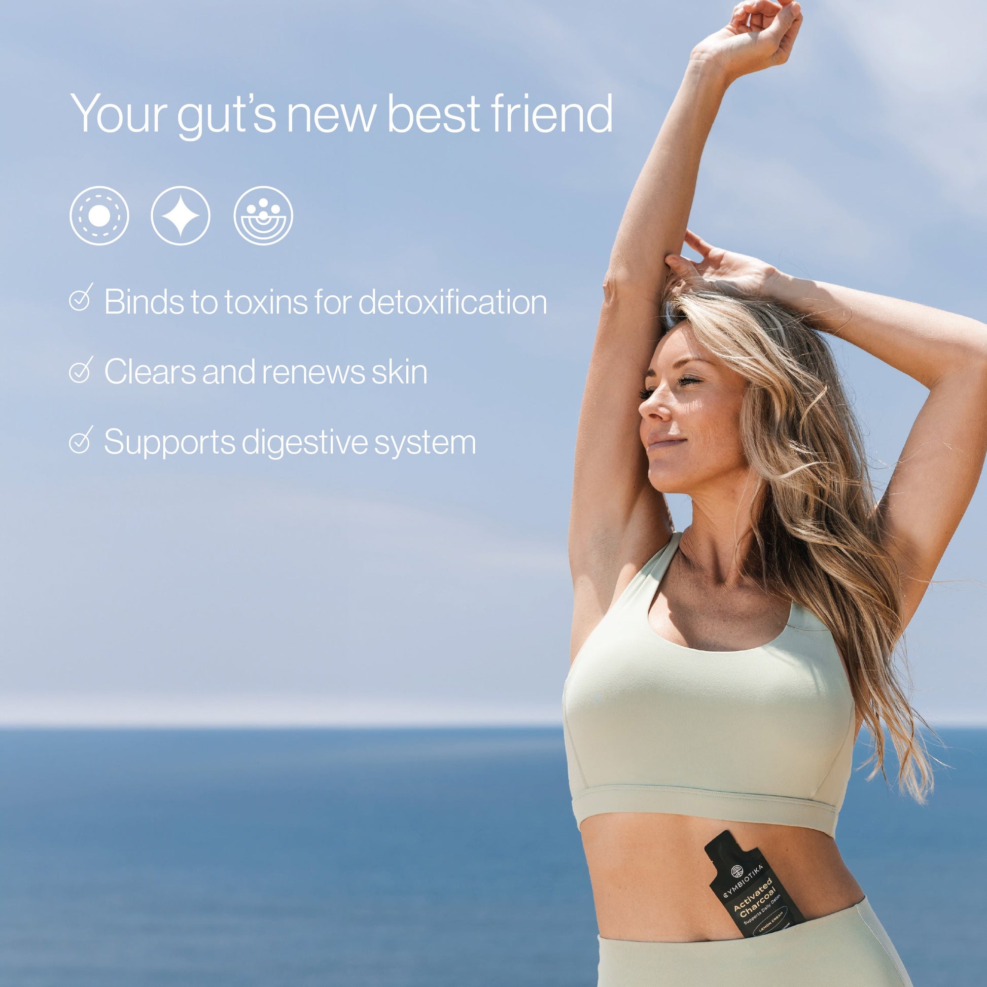 Activated Coconut Charcoal Supplement | CYMBIOTIKA - Medaid