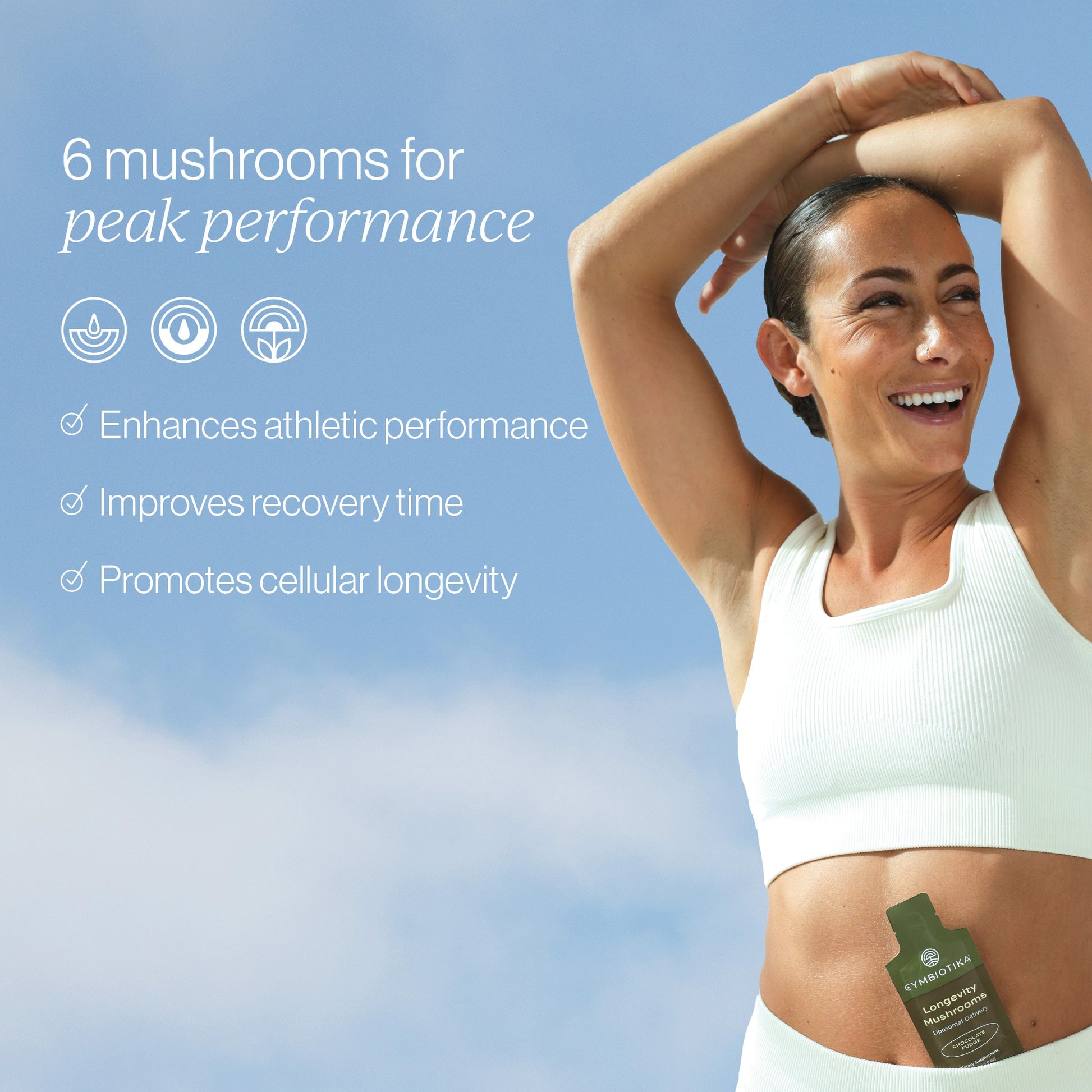 Organic Longevity Mushroom Supplement | CYMBIOTIKA - Medaid
