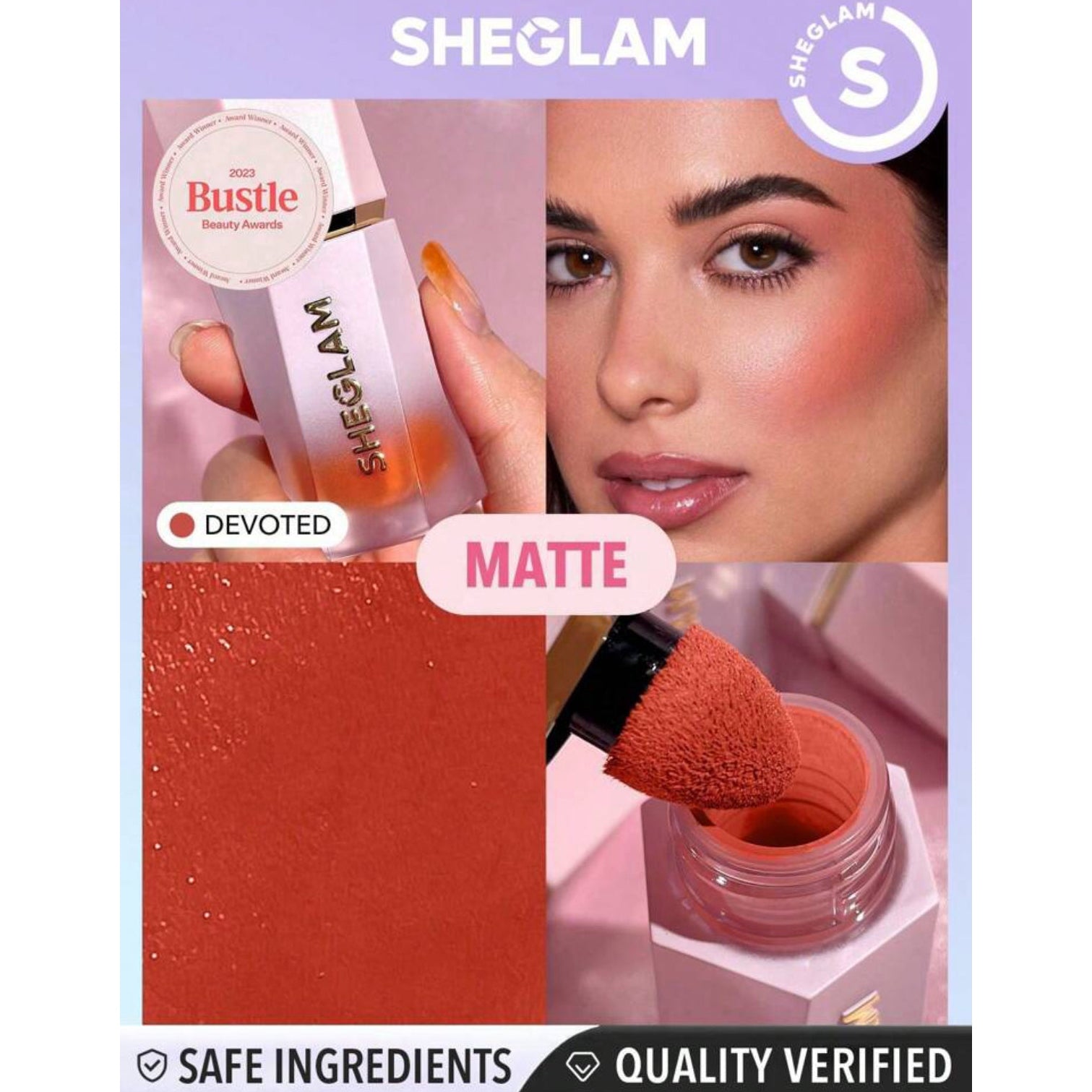 Sheglam liquid blush - All Colors - Medaid