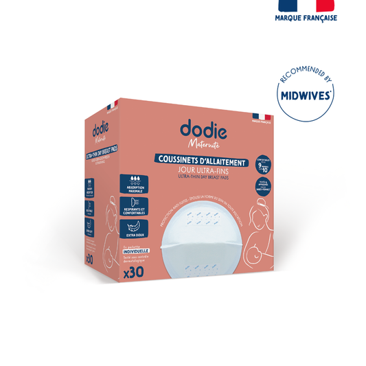 Dodie Nursing Pads Slim Day In Individual Pouch X30 - Medaid