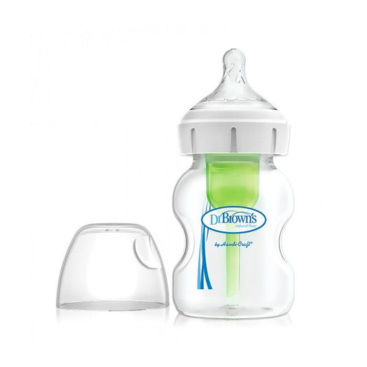 Dr Brown's - Options+ Anti-Colic Bottle, clinically proven to reduce colic 150ml - Medaid