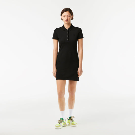 Women's Stretch Cotton Piqué Polo Dress - EF5473 - Medaid International