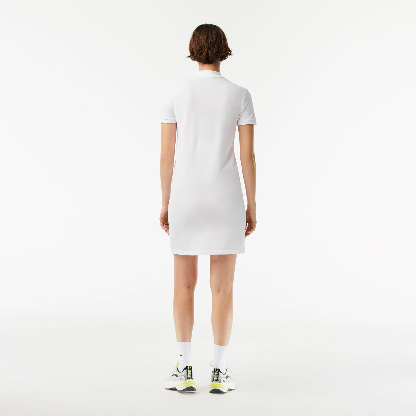 Women’s Lacoste Piqué Knit Polo Dress - EF7767 - Medaid International
