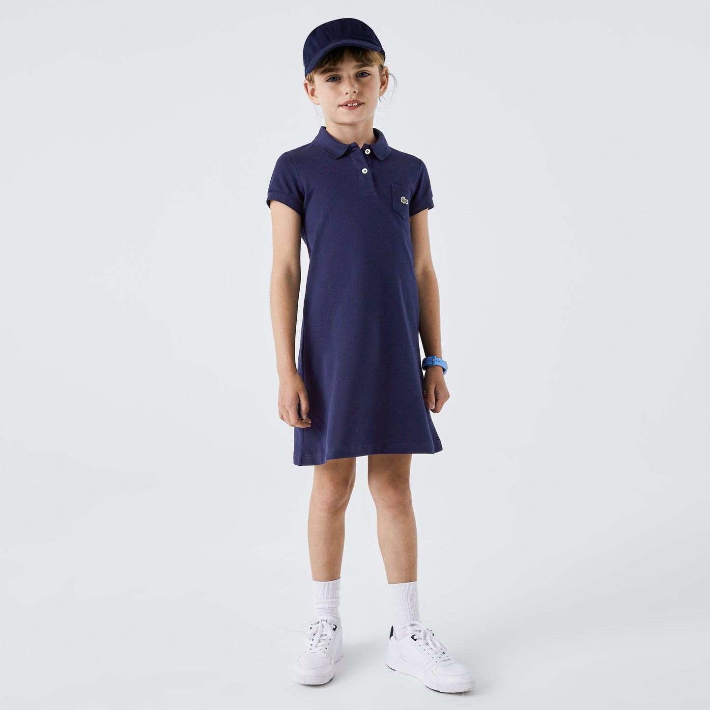 Girls Polo-Style Cotton Dress - EJ2816 - Medaid International