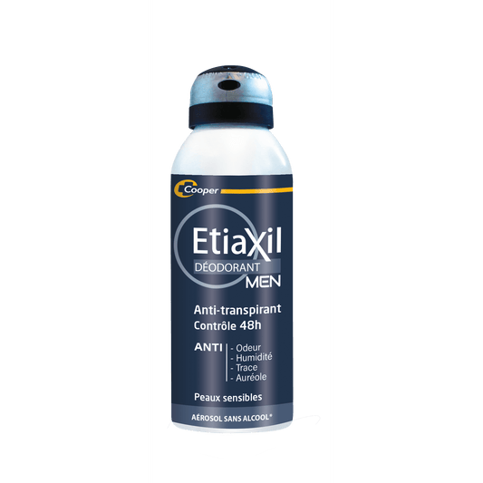 48-hr Control Antiperspirant for Men Aerosol – Daily Use 150-ml - Medaid