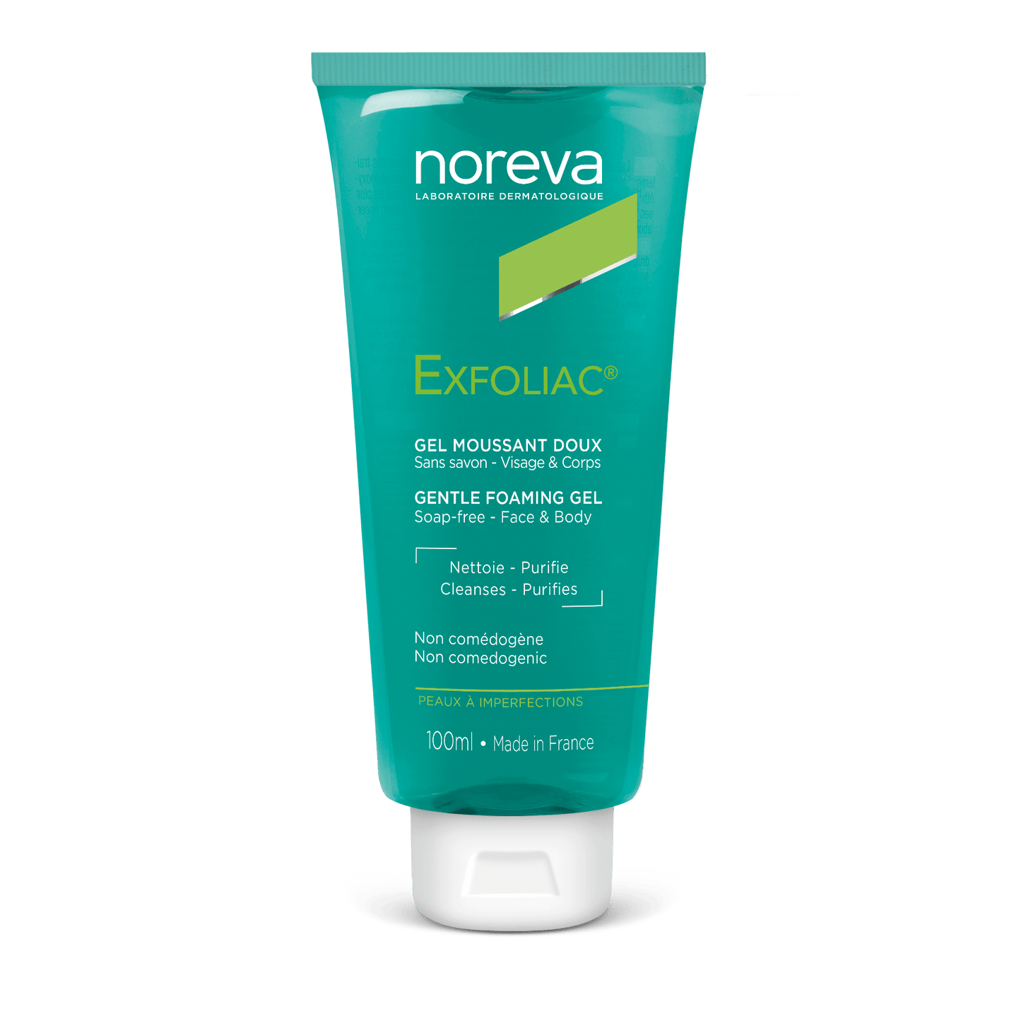 Noreva Exfoliac Gentle Foaming Gel - 100 ml - Medaid