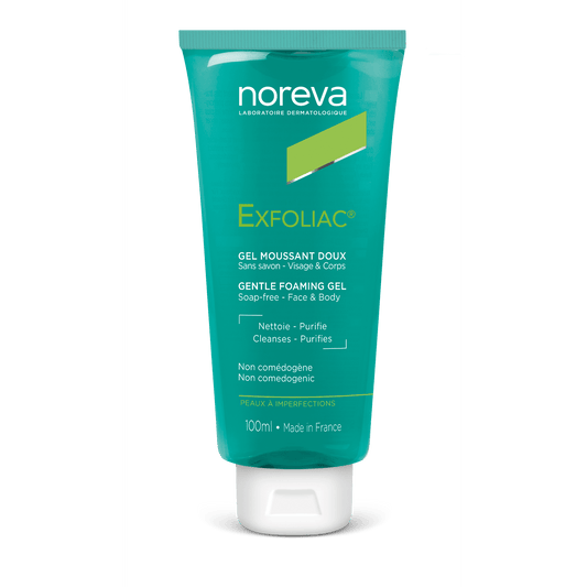 Noreva Exfoliac Gentle Foaming Gel - 100 ml - Medaid